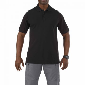5.11 Professional Short Sleeved Polo Shirt Black