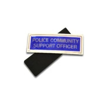 Velcro Small reflective Velcro PCSO badge