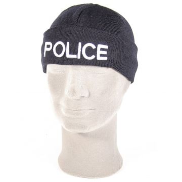Police Watch Beanie Hat