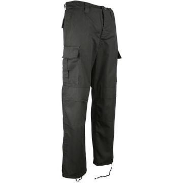 Kombat UK M65 BDU Black Ripstop Combat Trousers