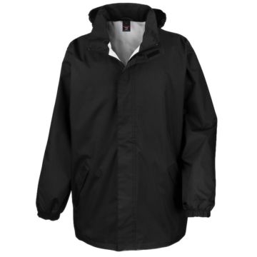 Result Core Black Waterproof Security Jacket