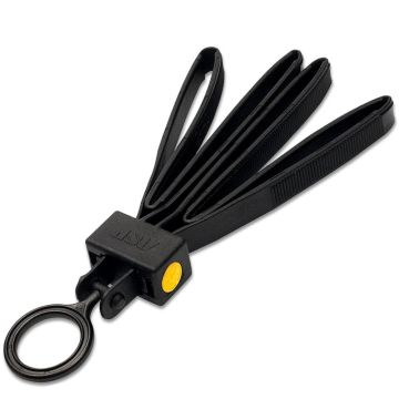 ASP Black Tri-fold restraints - 10 Pack