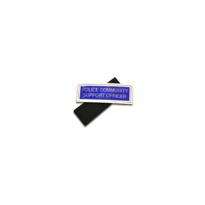 Velcro Small reflective Velcro PCSO badge
